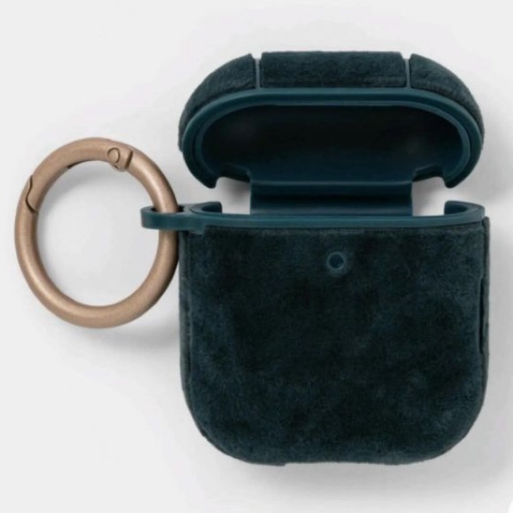 heyday Dark Green and Gold AirPods Case